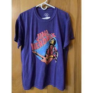 Jimi Hendrix t-shirt. Large. Purple. NEW